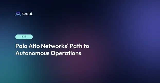 Palo Alto Networks' Path to Autonomous Operations