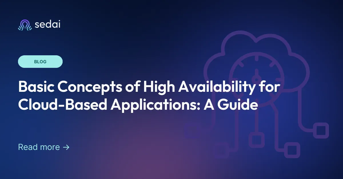 Basic Concepts of High Availability for Cloud-Based Applications: A Guide