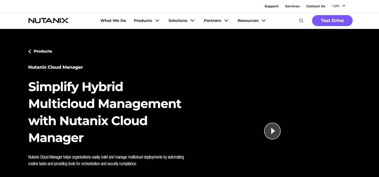  Nutanix Cloud Manager