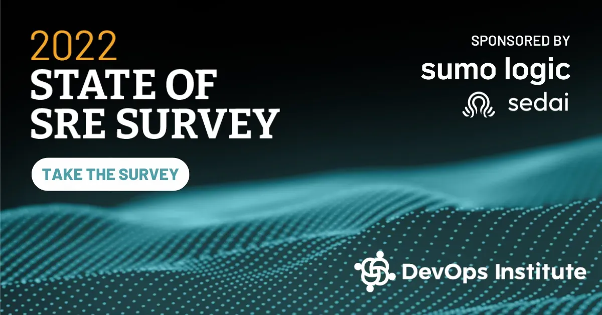 Take the 2022 State of SRE Survey