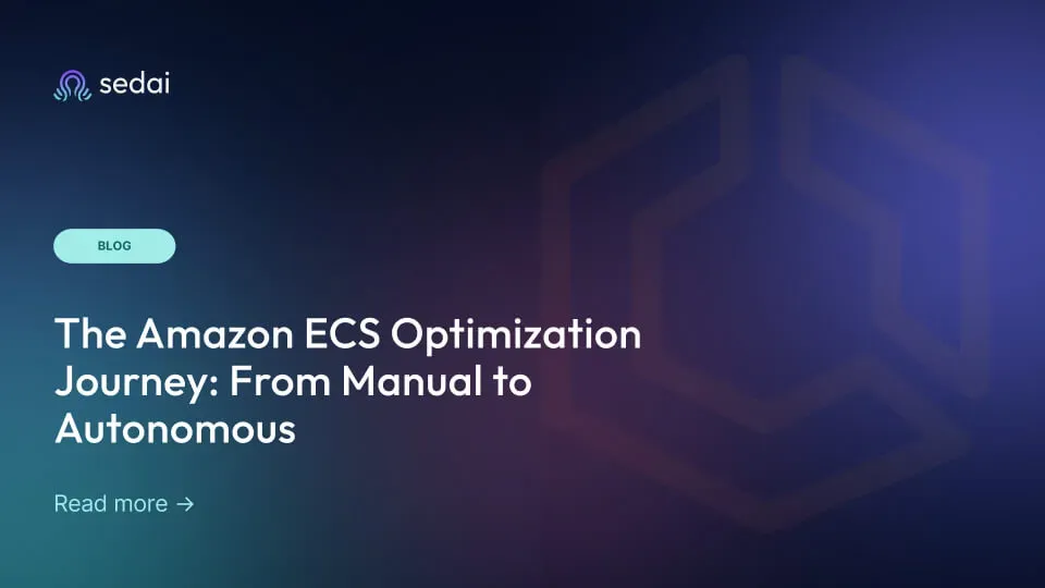 The Amazon ECS Optimization Journey: From Manual to Autonomous