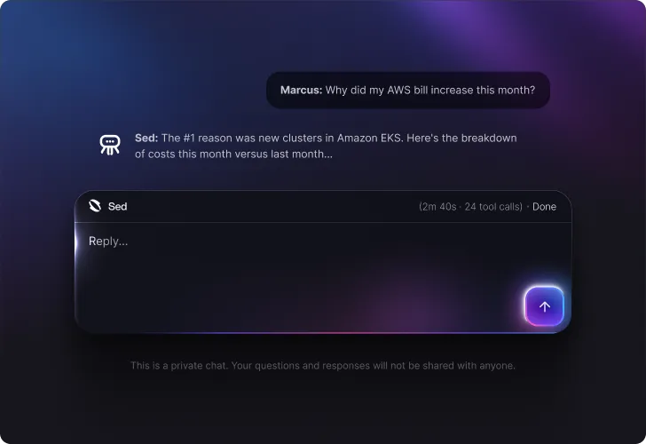 Sed Conversation UI