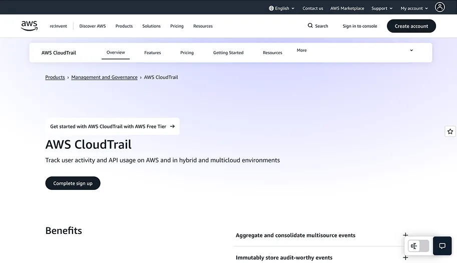 AWS CloudTrail
