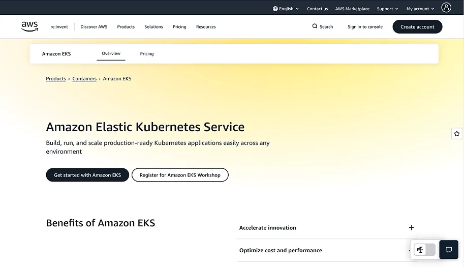 Amazon EKS